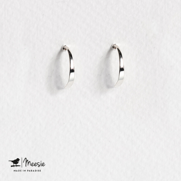 Oorbellen Grace medium zilver - 3 sets Oorbellen Grace medium zilver - 3 sets